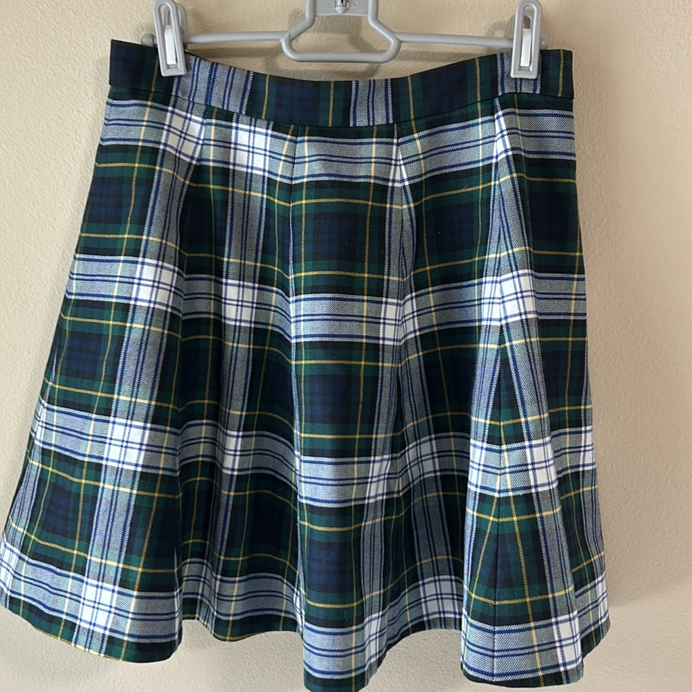 J. Crew Women’s Wool Blend Taryan Plaid School Mini Skirt